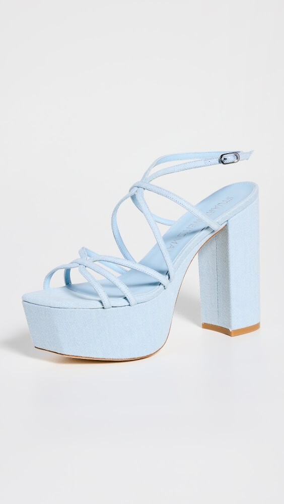 

Сандалии Stuart Weitzman Barelythere Squarehigh Platform