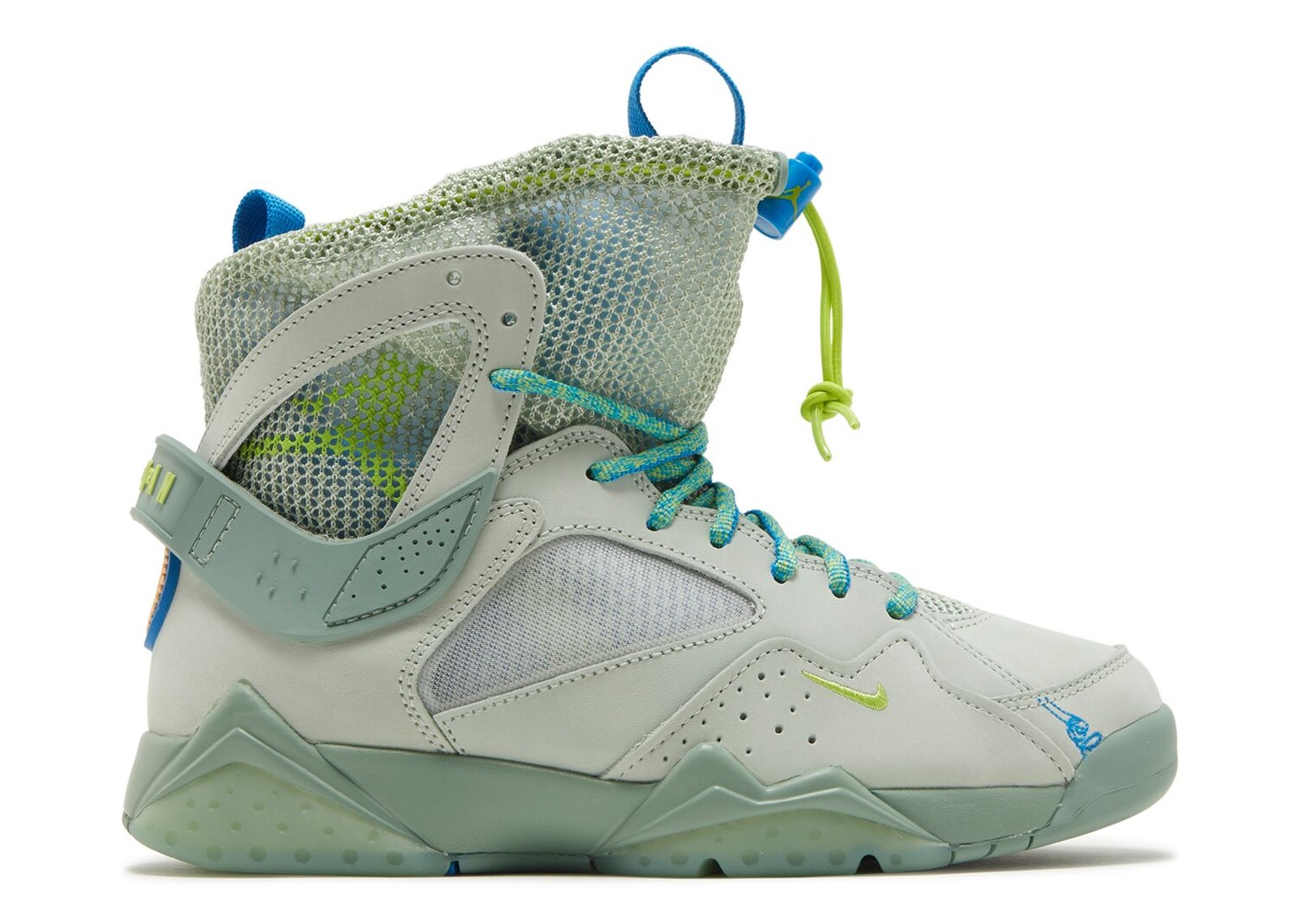 

Кроссовки Air Jordan Bephie'S Beauty Supply X Wmns Air Jordan 7 Retro 'Seafoam', зеленый