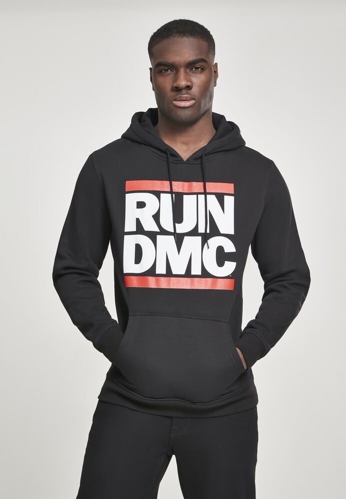 

Толстовка Mister Tee Hoodie Run DMC Logo Hoody, черный