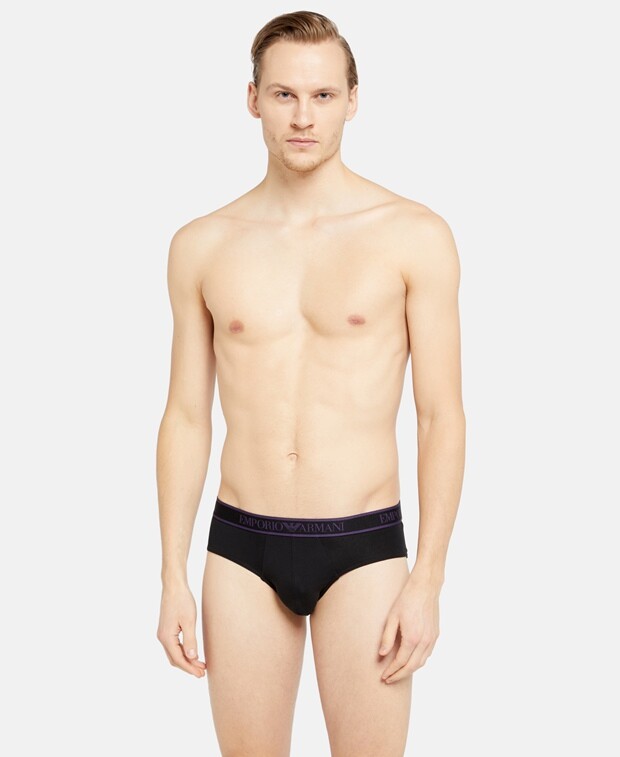 

Трусы, упаковка 3 шт. Emporio Armani, черный