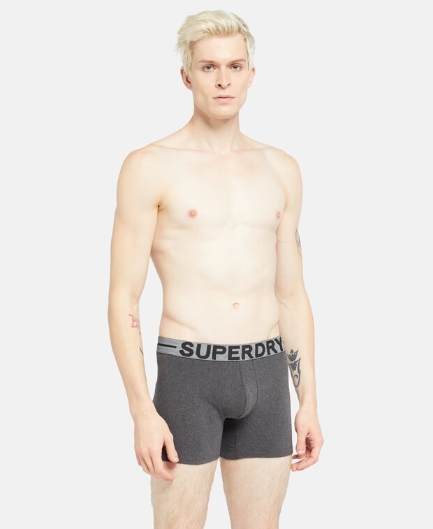 

Шорты-боксеры, комплект из 3 шт. Superdry, цвет Caviar Black