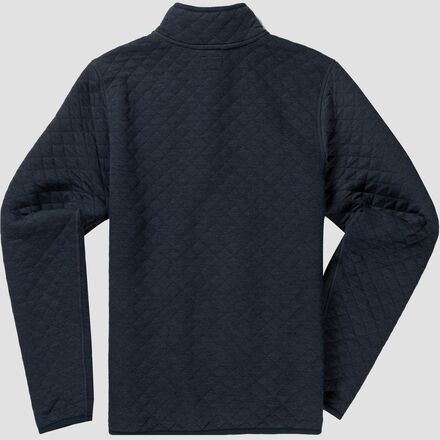 цена Стеганый пуловер Corbet мужской Marine Layer, цвет Navy Heather