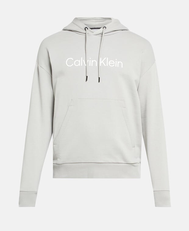 

Худи с капюшоном Calvin Klein, светло-серый