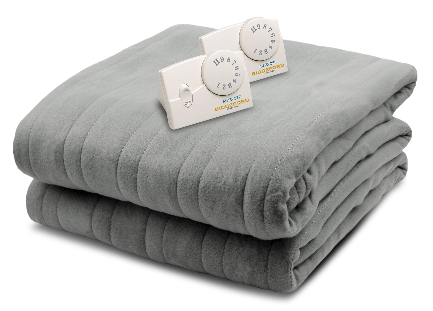

Одеяло флисовое с подогревом Biddeford Comfort, серый