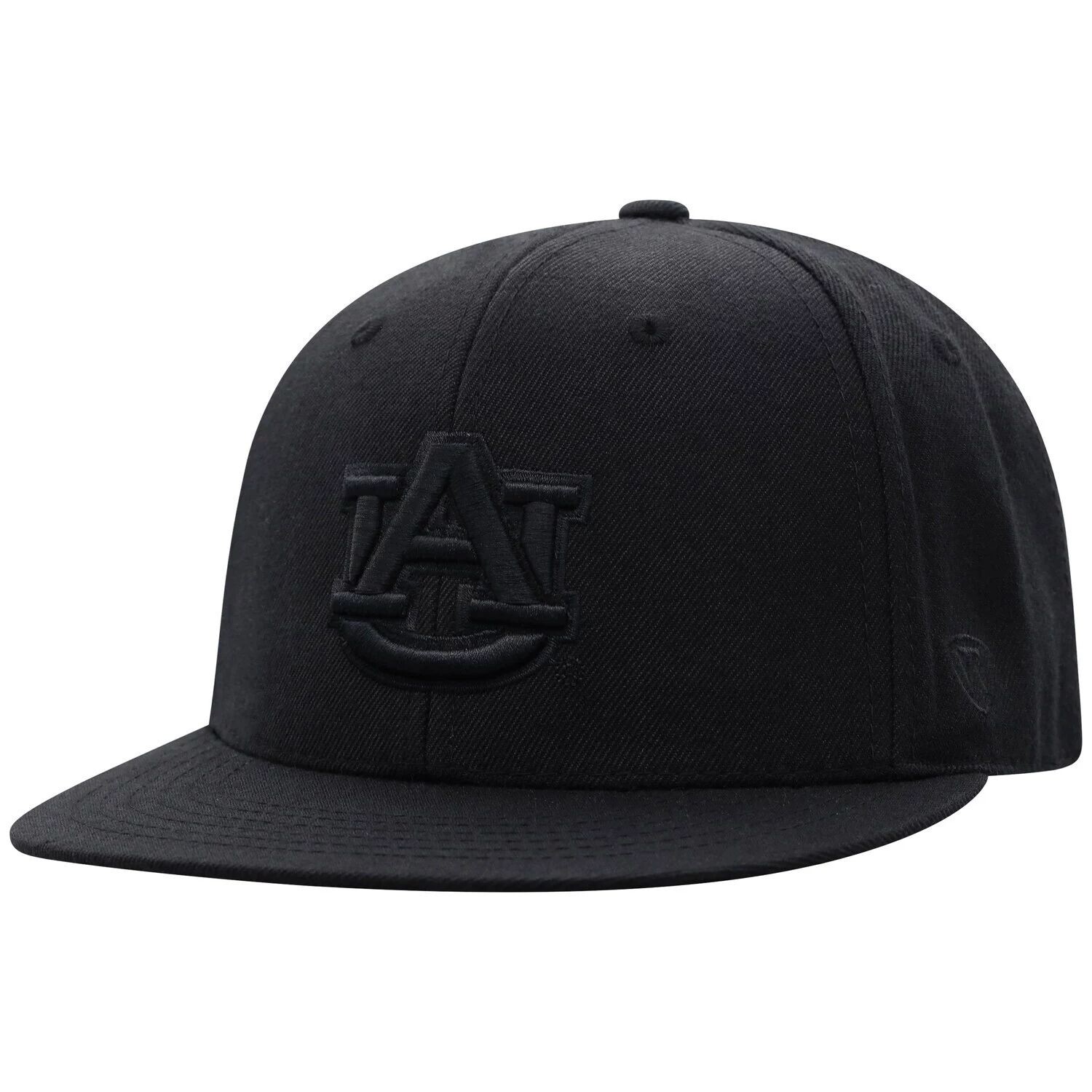 

Мужская шляпа Top of the World Auburn Tigers Black On Black