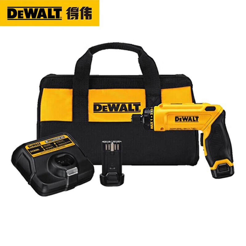 DEWALT DCF680G2-A9 Литиевая индукционная отвертка 8 В, комплект аккумуляторов 2x1,0 Ач (два аккумулятора и одно зарядное устройство)