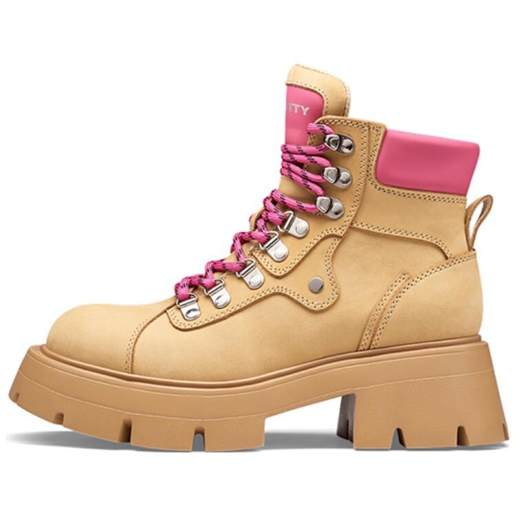 

Ботинки Martin Boot женские Kiss Kitty, цвет Pink matte cow leather