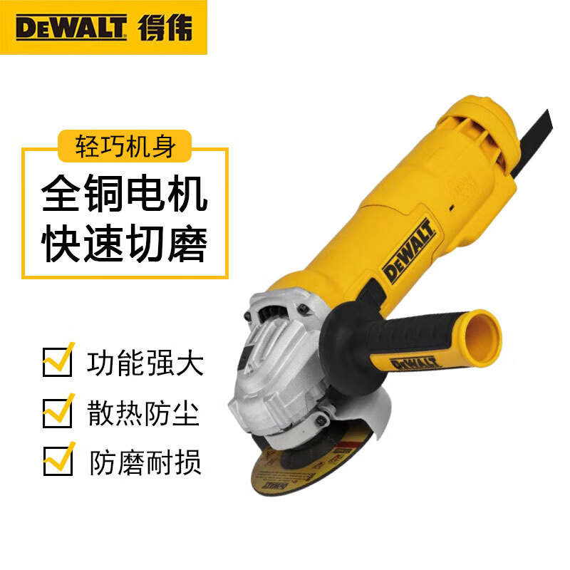 Угловая шлифовальная машина Dewalt DWE8300S-A9, 1010W