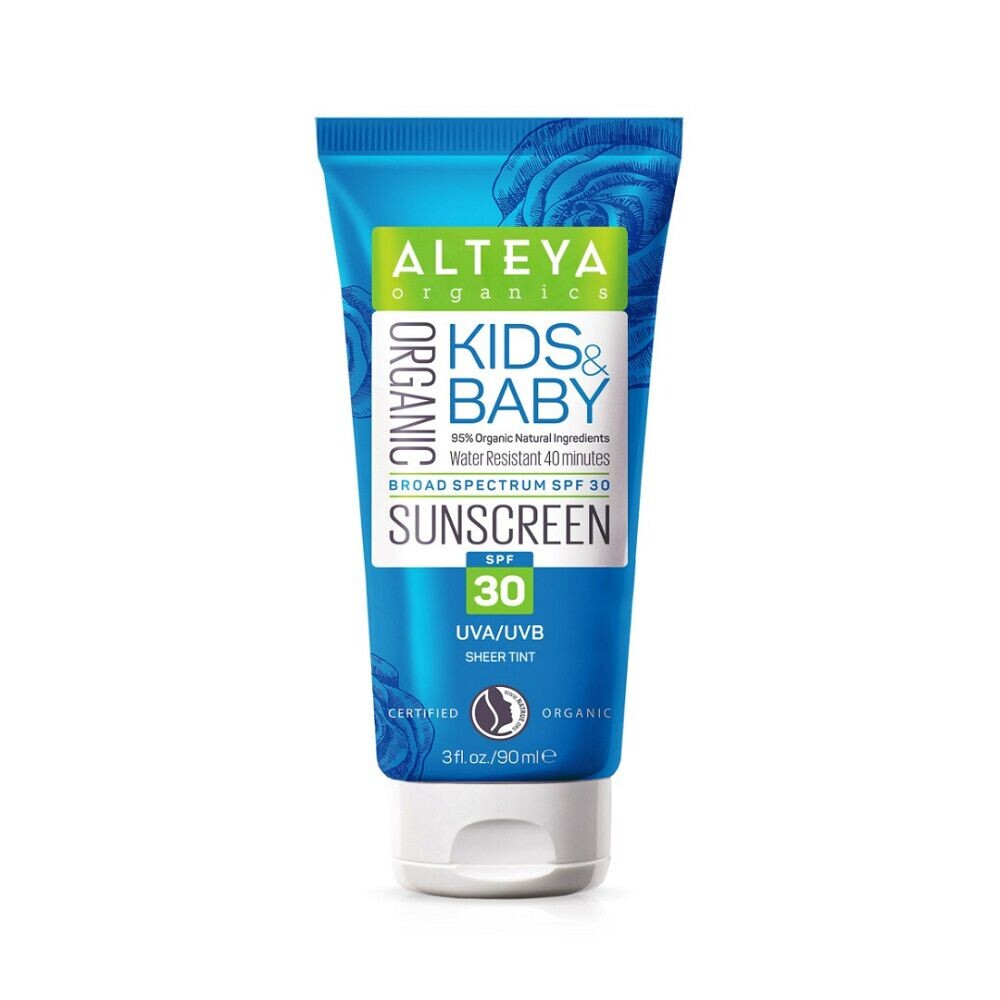 

Солнцезащитный крем для детей и младенцев spf30 Alteya Kids & Baby Organic Sunscreen, 90 мл