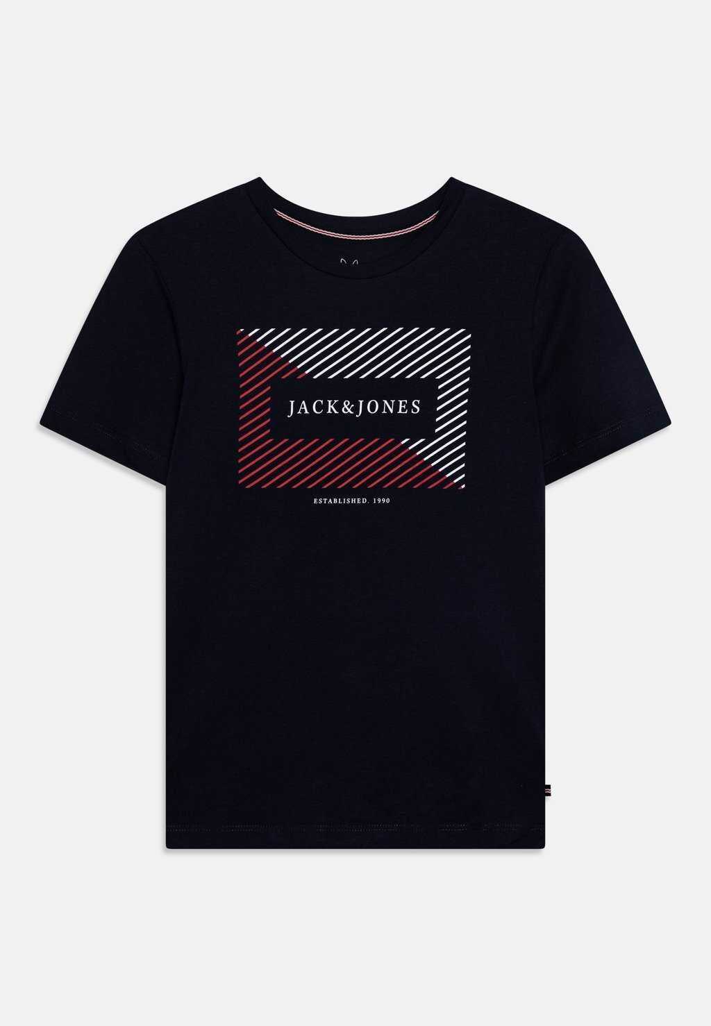 

Футболка с принтом JJCYRUS TEE CREW NECK Jack & Jones Junior, цвет navy blazer