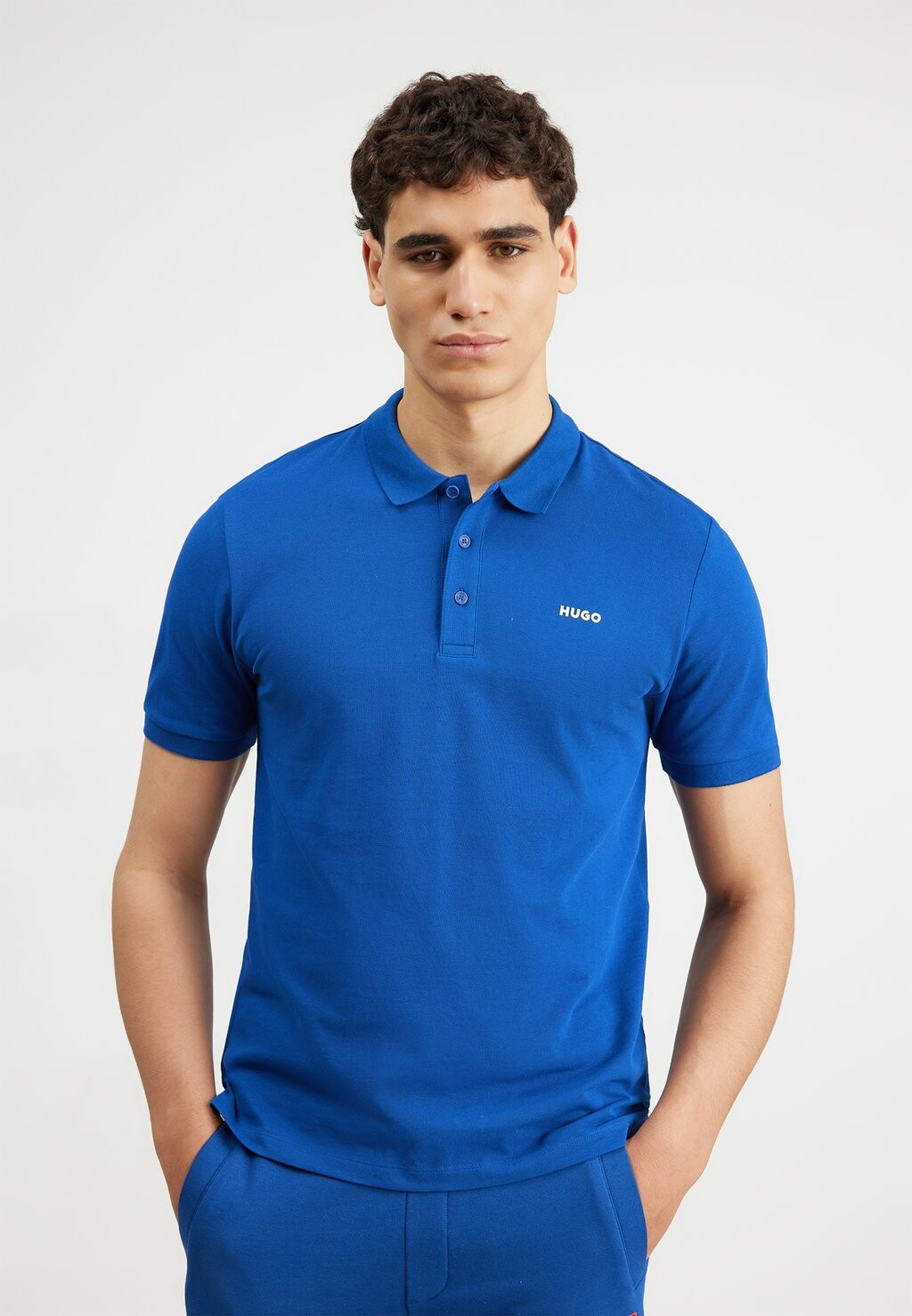 

Рубашка-поло DONOS HUGO, цвет medium blue