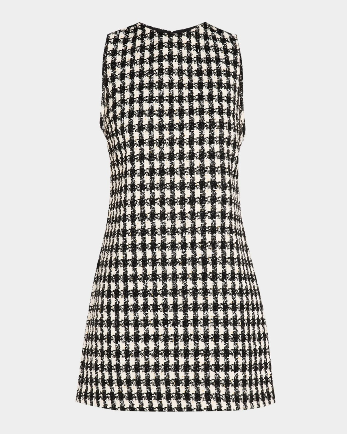 

Платье прямого кроя Clyde Alice + Olivia, черно-белый
