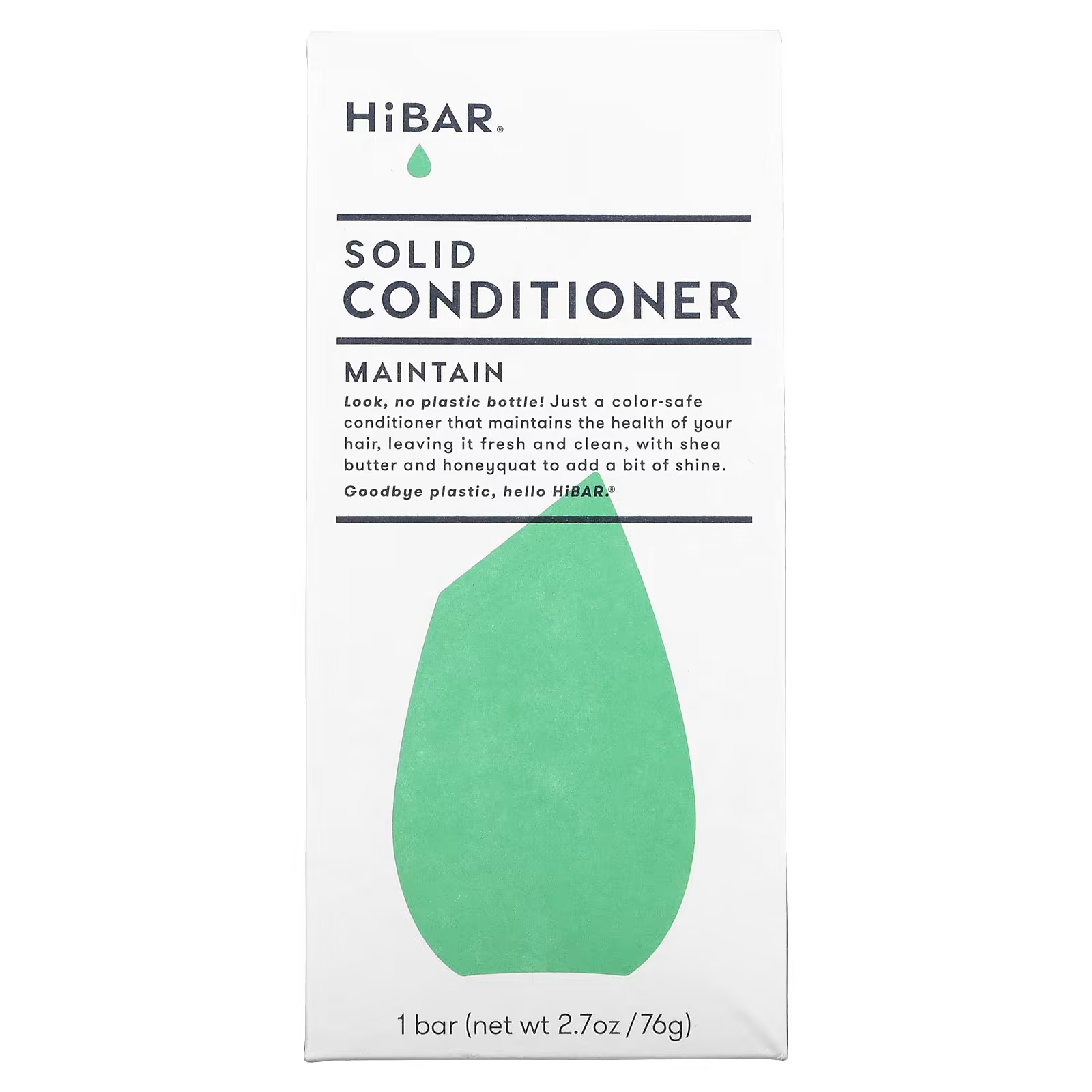Твердый кондиционер HiBar для поддержания, 76 г hibar твердый кондиционер для локонов 1 шт 76 г 2 7 унции