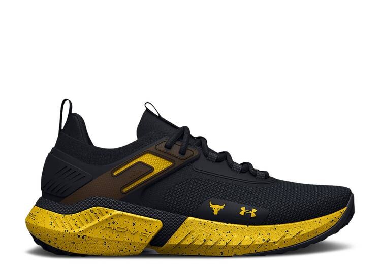 

Кроссовки Under Armour BLACK ADAM X PROJECT ROCK 5 GS 'ANTI HERO', черный