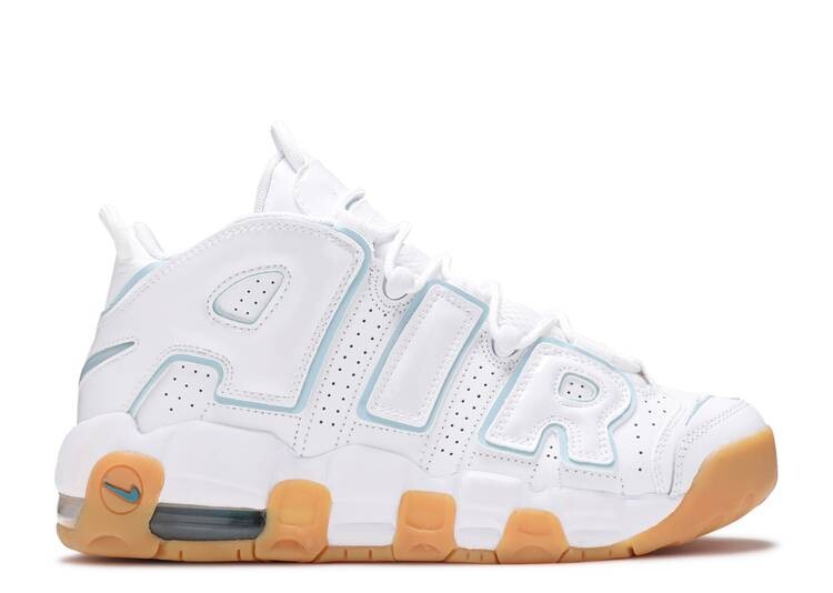 

Кроссовки Nike AIR MORE UPTEMPO GS 'OCEAN BLISS', белый