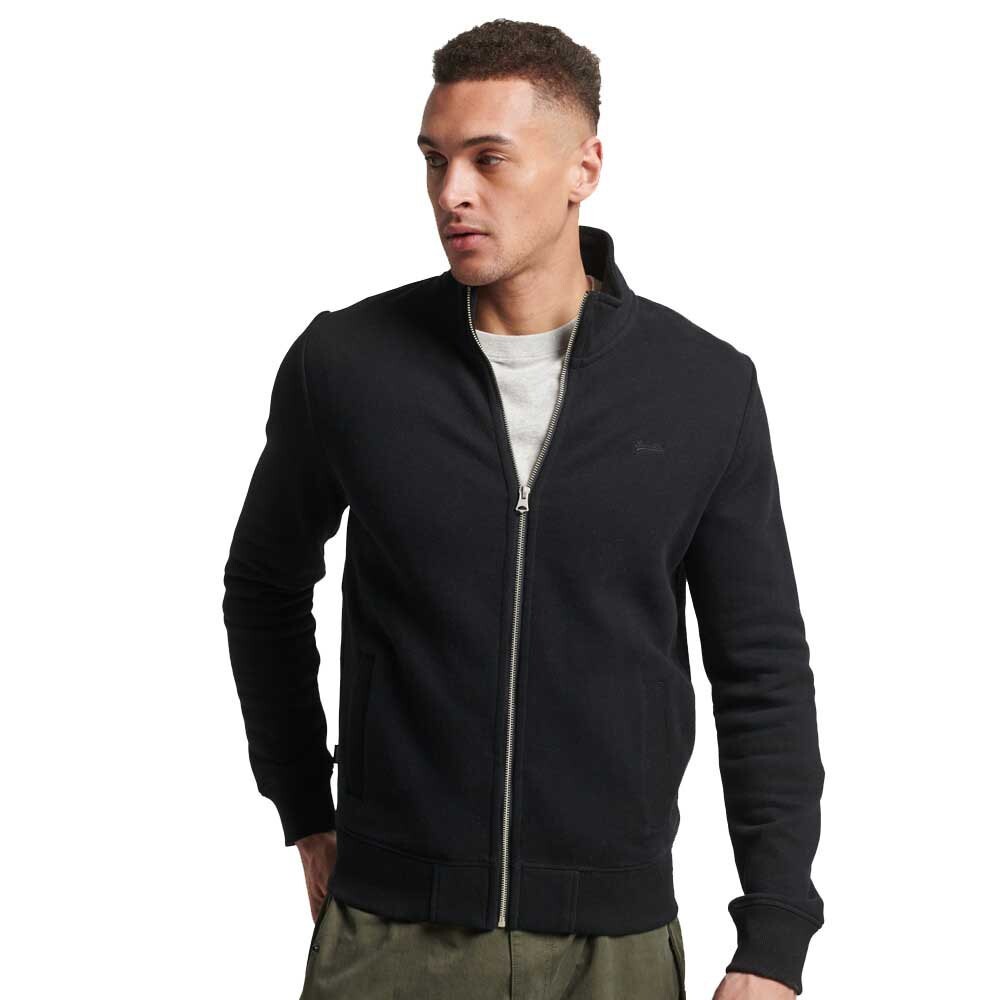 

Толстовка Superdry Vintage Logo Embroidered Track Full Zip, черный