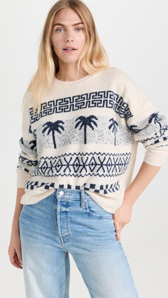 

Свитер SUNDRY Palm Fair Isle