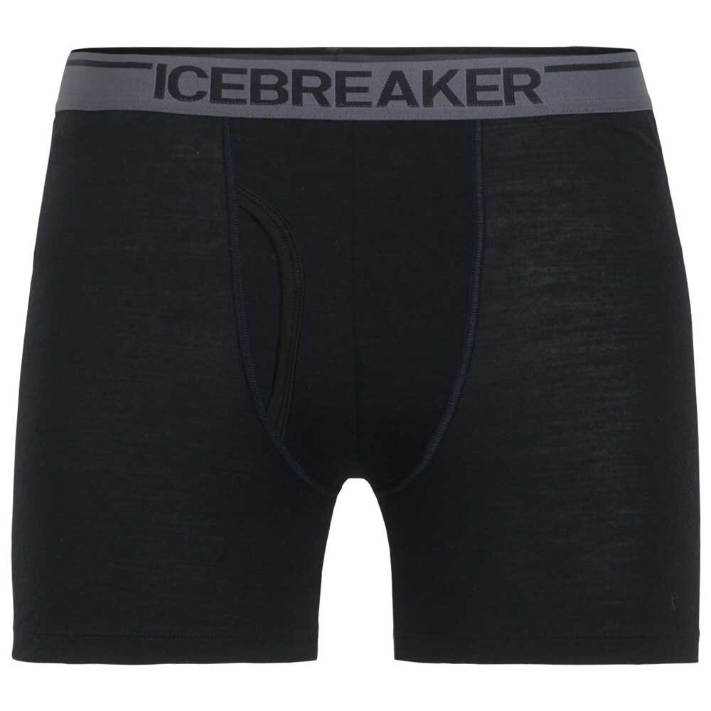 

Боксеры Icebreaker Anatomica With Fly Merino, черный