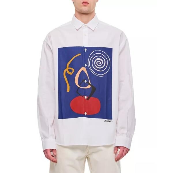 

Футболка simon shirt Jacquemus, белый