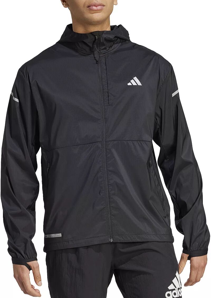 Мужская беговая куртка Adidas Ultimate, черный