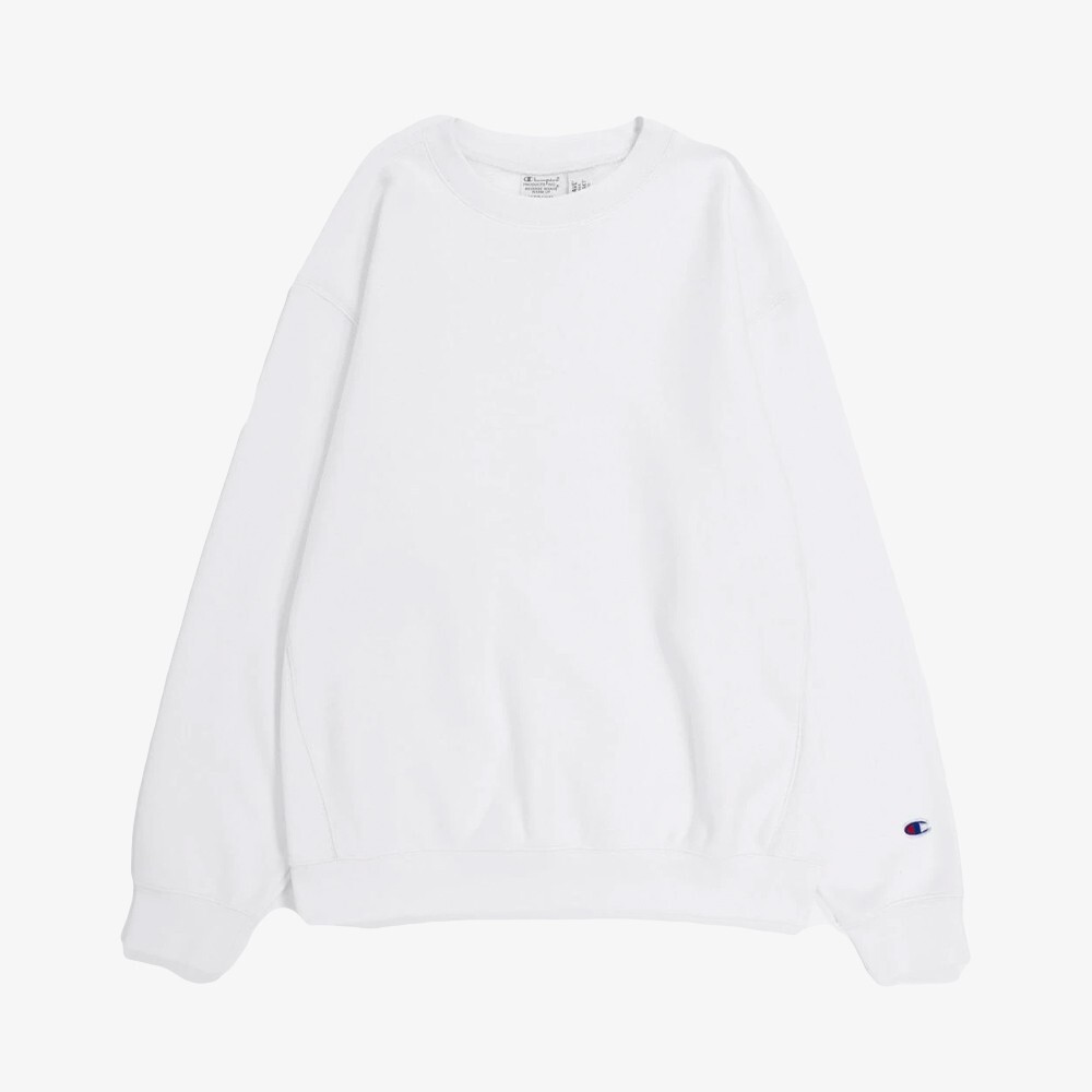 

Толстовка Minimal Reverse Weave Sweatshirt 'White' Champion, белый