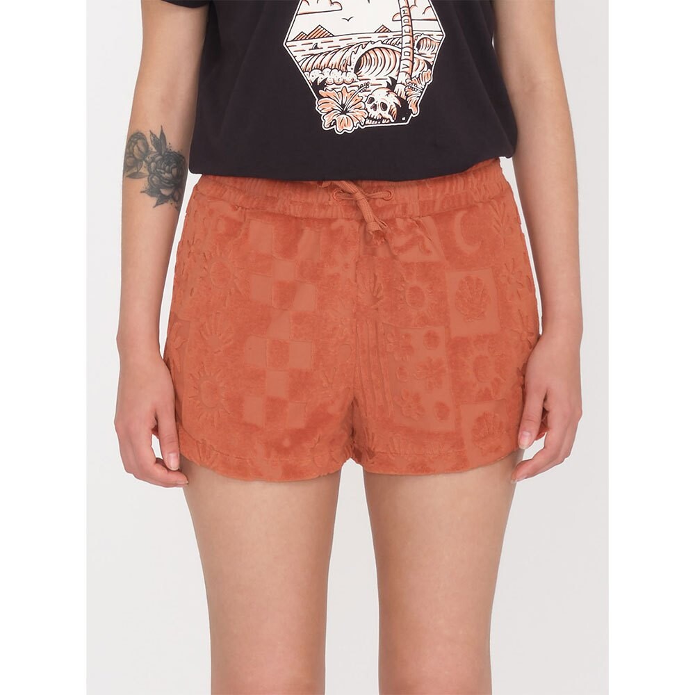 

Шорты Volcom Sunny Wild Terry, оранжевый
