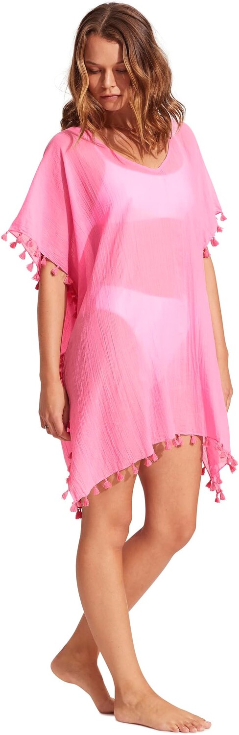 

Накидка Future Tribe Amnesia Kaftan Cover-Up Seafolly, розовый