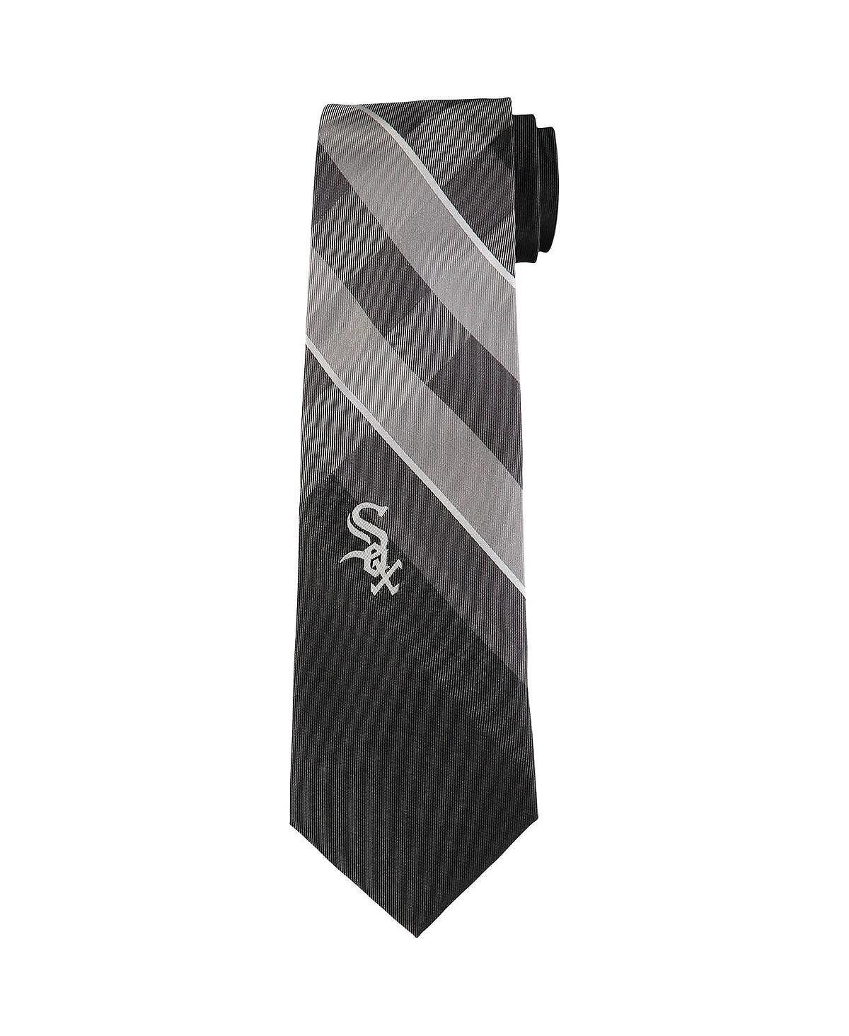 

Мужской галстук в сетку из полиэстера Chicago White Sox Eagles Wings