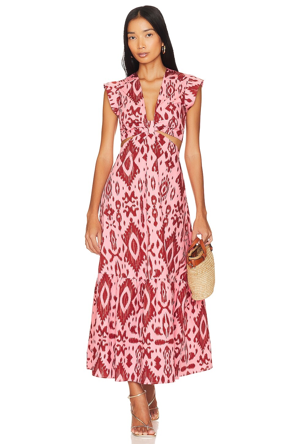 

Платье Steve Madden Got Your Batik, цвет Burnt Umber