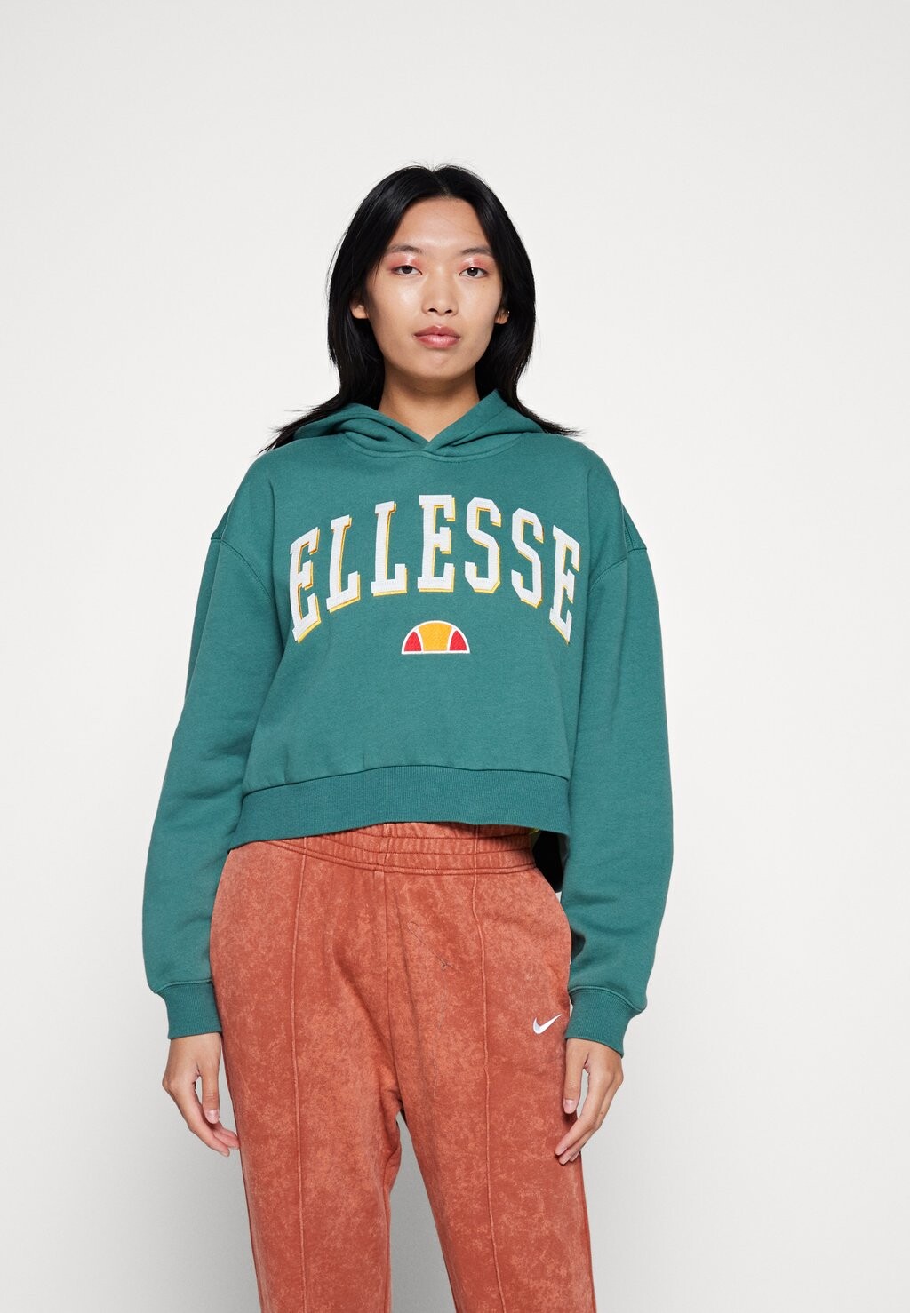 

Толстовка с капюшоном Ellesse, зеленый