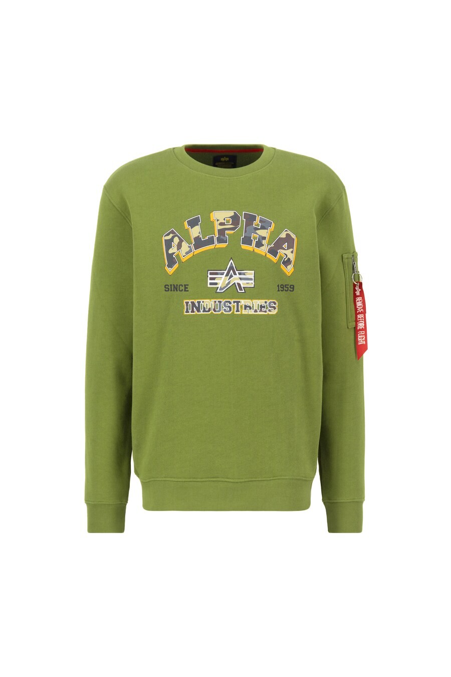 

Толстовка Alpha Industries, цвет Kiwi