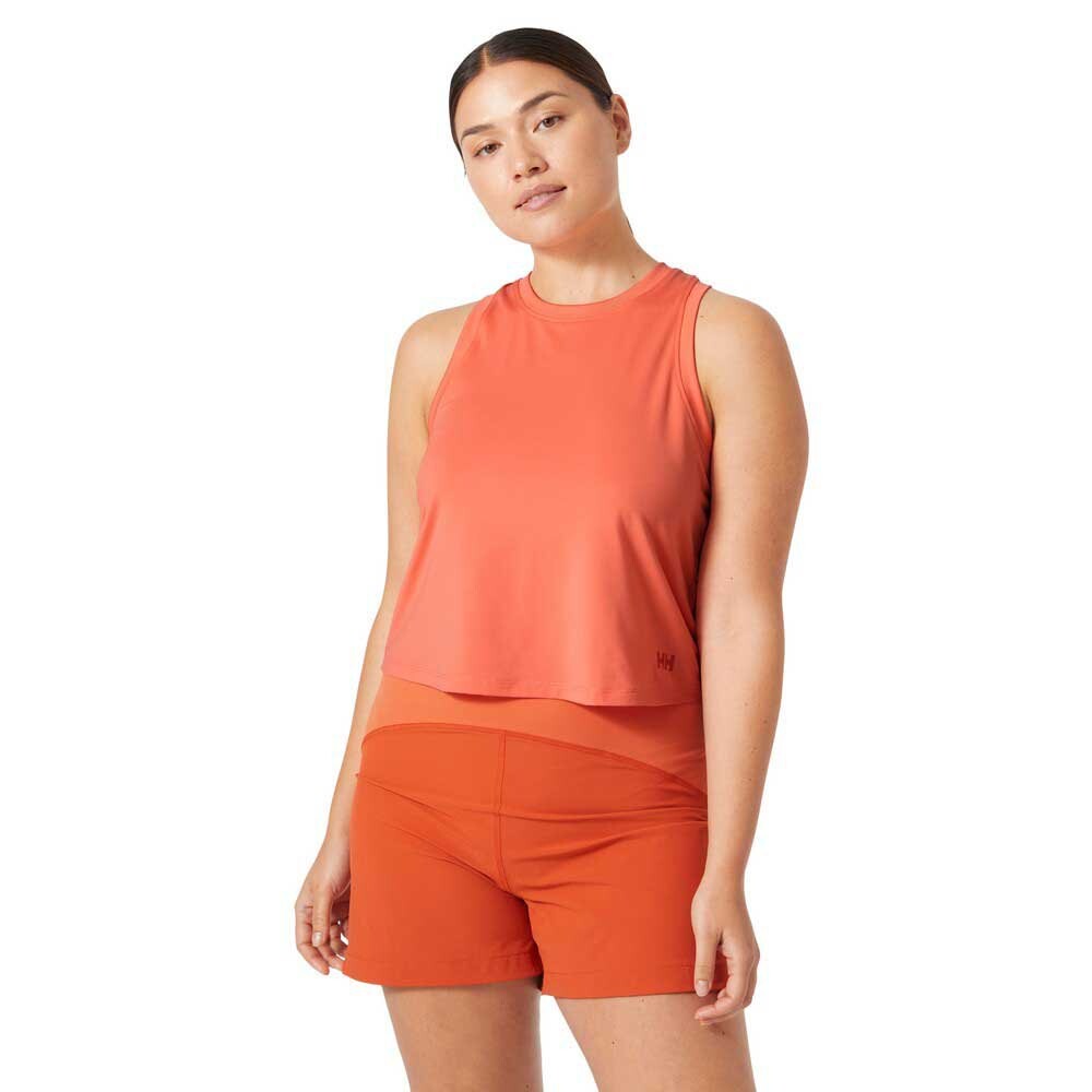 

Футболка без рукавов Helly Hansen Ocean Cropped, оранжевый