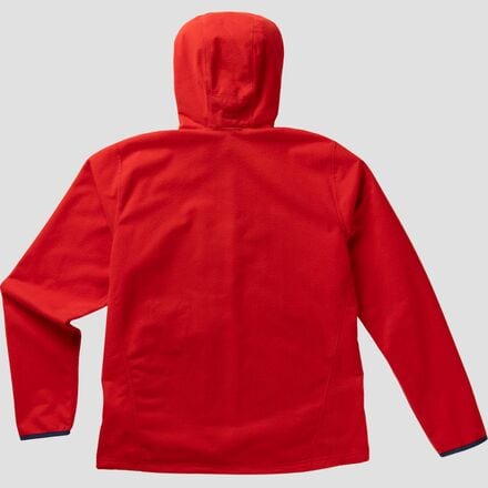 Ультрафлисовая куртка с капюшоном Mountain Equipment, красный
