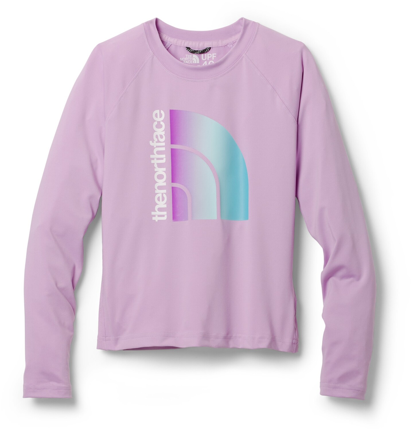 

Футболка Sun с длинными рукавами и амфибией – для девочек The North Face, фиолетовый