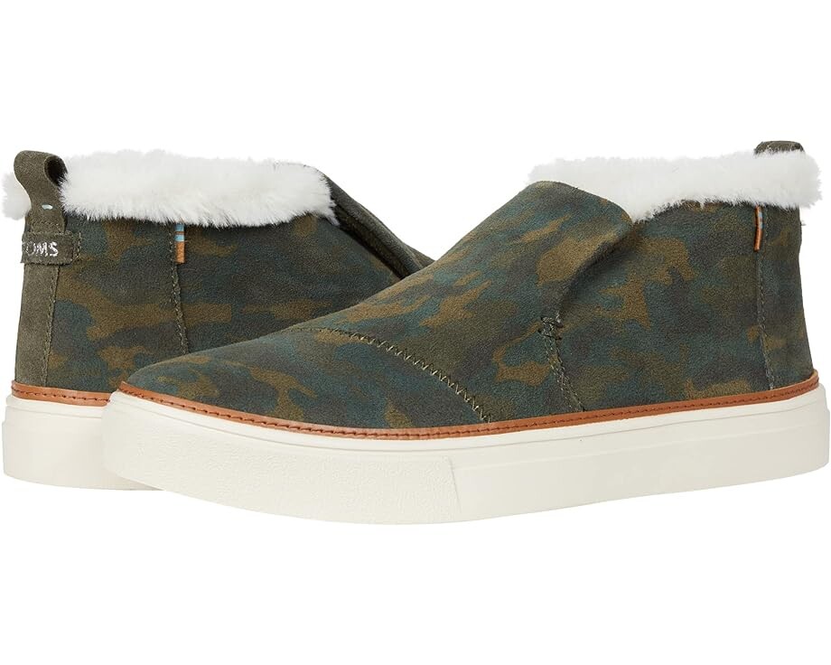 

Кроссовки TOMS Paxton, цвет Forest Camo Suede