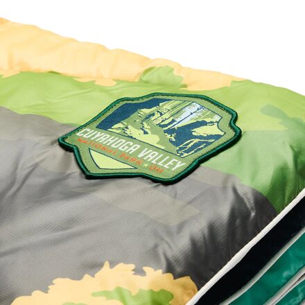 Оригинальное пуховое одеяло на 1 человека — NationalPrk/CuyahogaValley Rumpl, цвет One Color