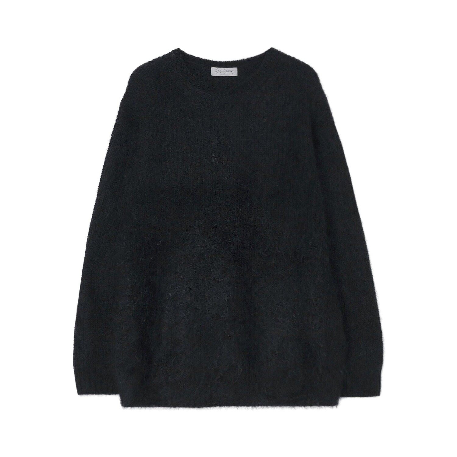 

Yohji Yamamoto Pour Homme Свитер с круглым вырезом, цвет Черный