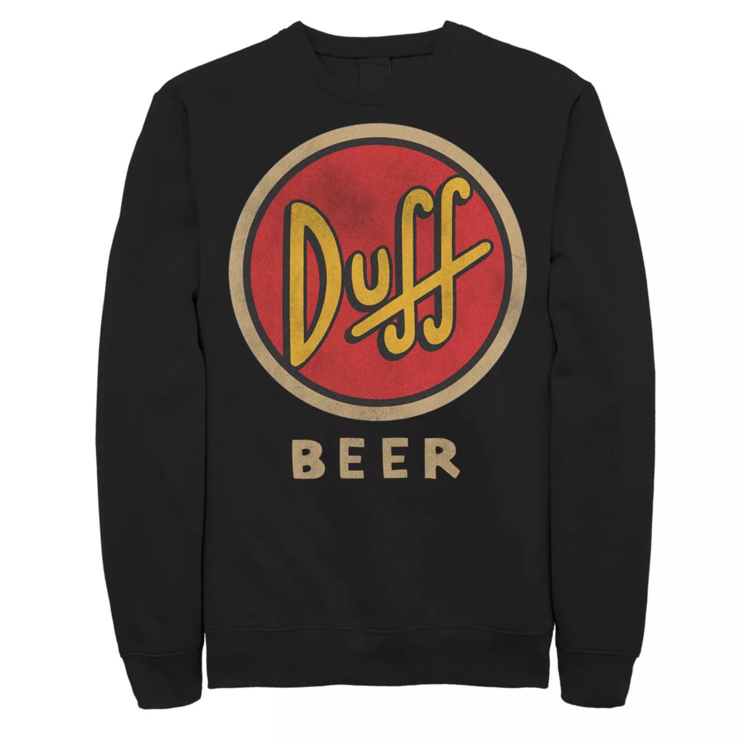Мужской свитшот The Simpsons Duff Beer Licensed Character