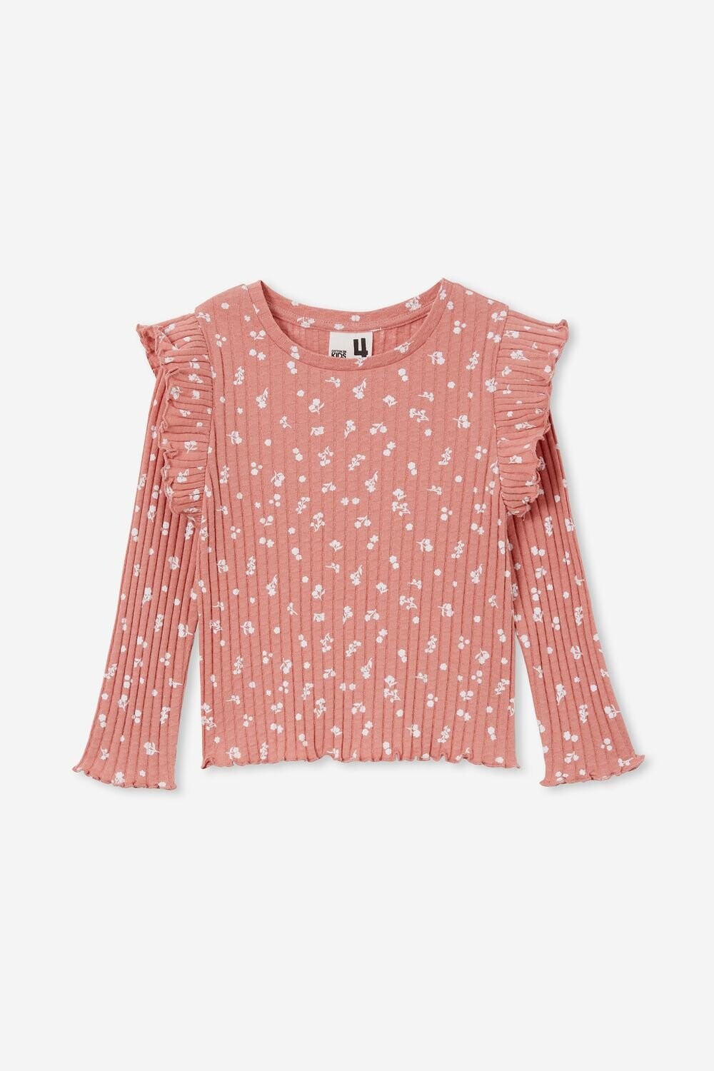 

Топ Isla с длинными рукавами и рюшами Cotton On