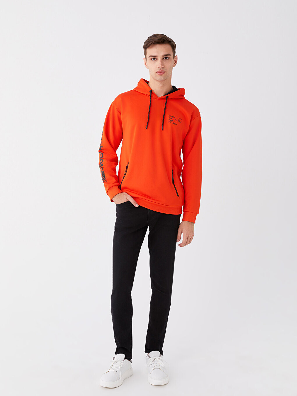 

Мужские джинсовые брюки 770 Super Skinny LCW Jeans, черное родео