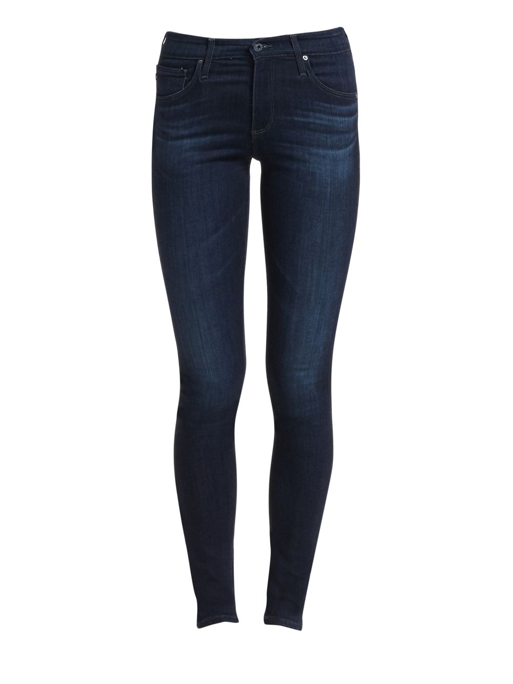 Эластичные джинсы скинни до щиколотки Farah с высокой посадкой AG Jeans