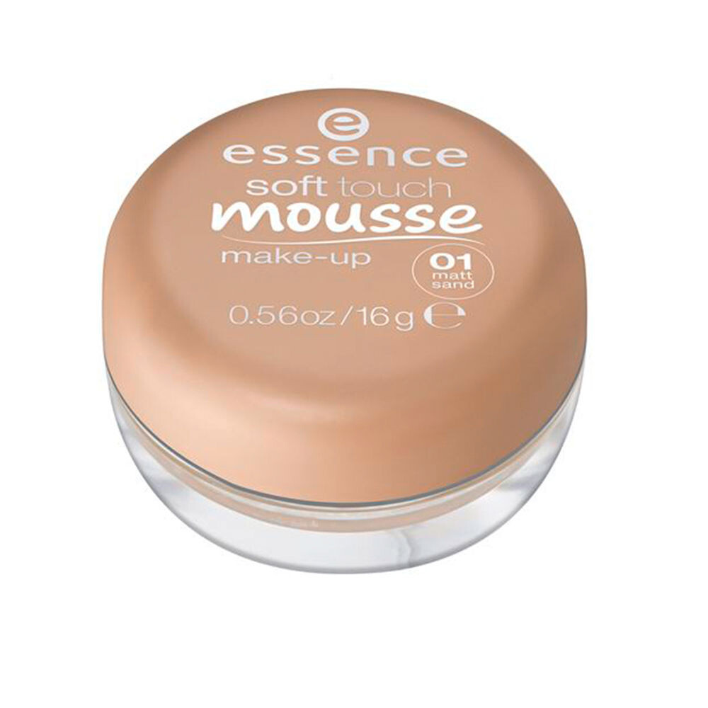 

Пудра Soft touch maquillaje en mousse Essence, 16 г, 01-matt sand