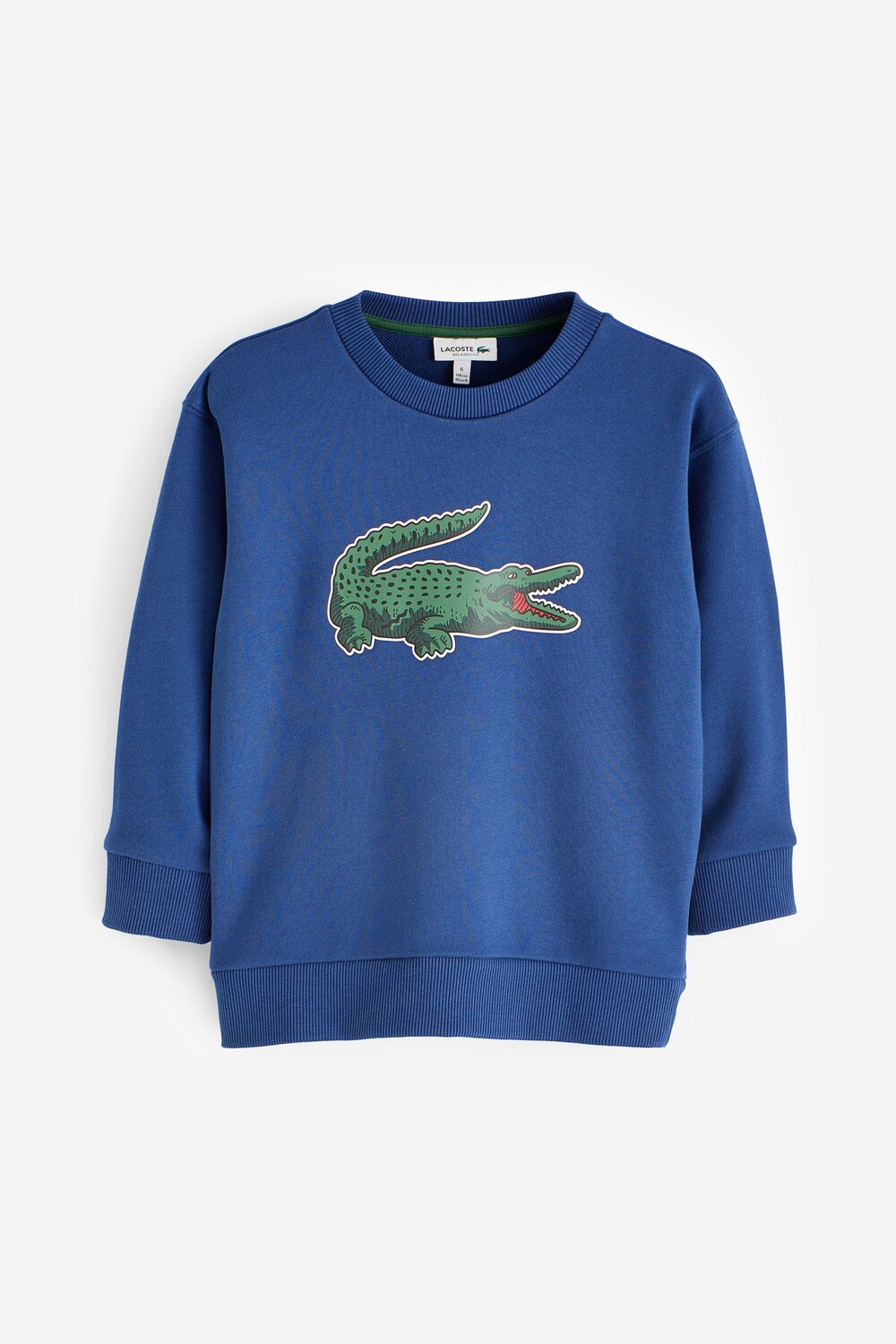 

Детский свитшот Blue Originals с эффектом крокодила Lacoste, синий