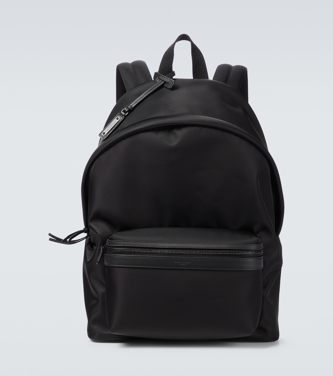 

Рюкзак City из нейлона и кожи Saint Laurent, черный