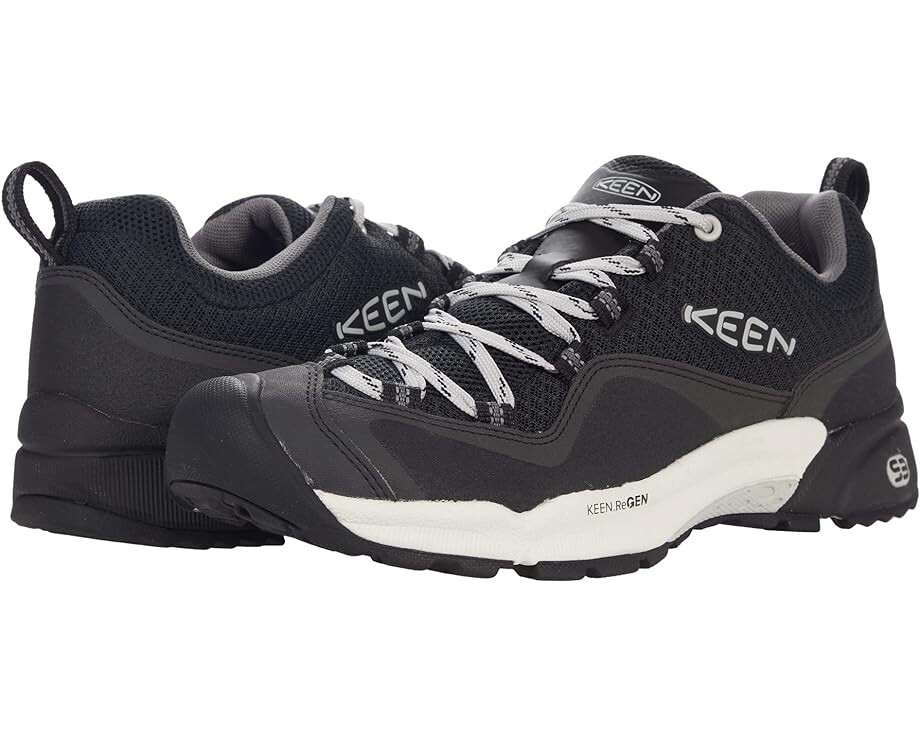 

Походные ботинки KEEN Wasatch Crest Vent, цвет Black/Vapor