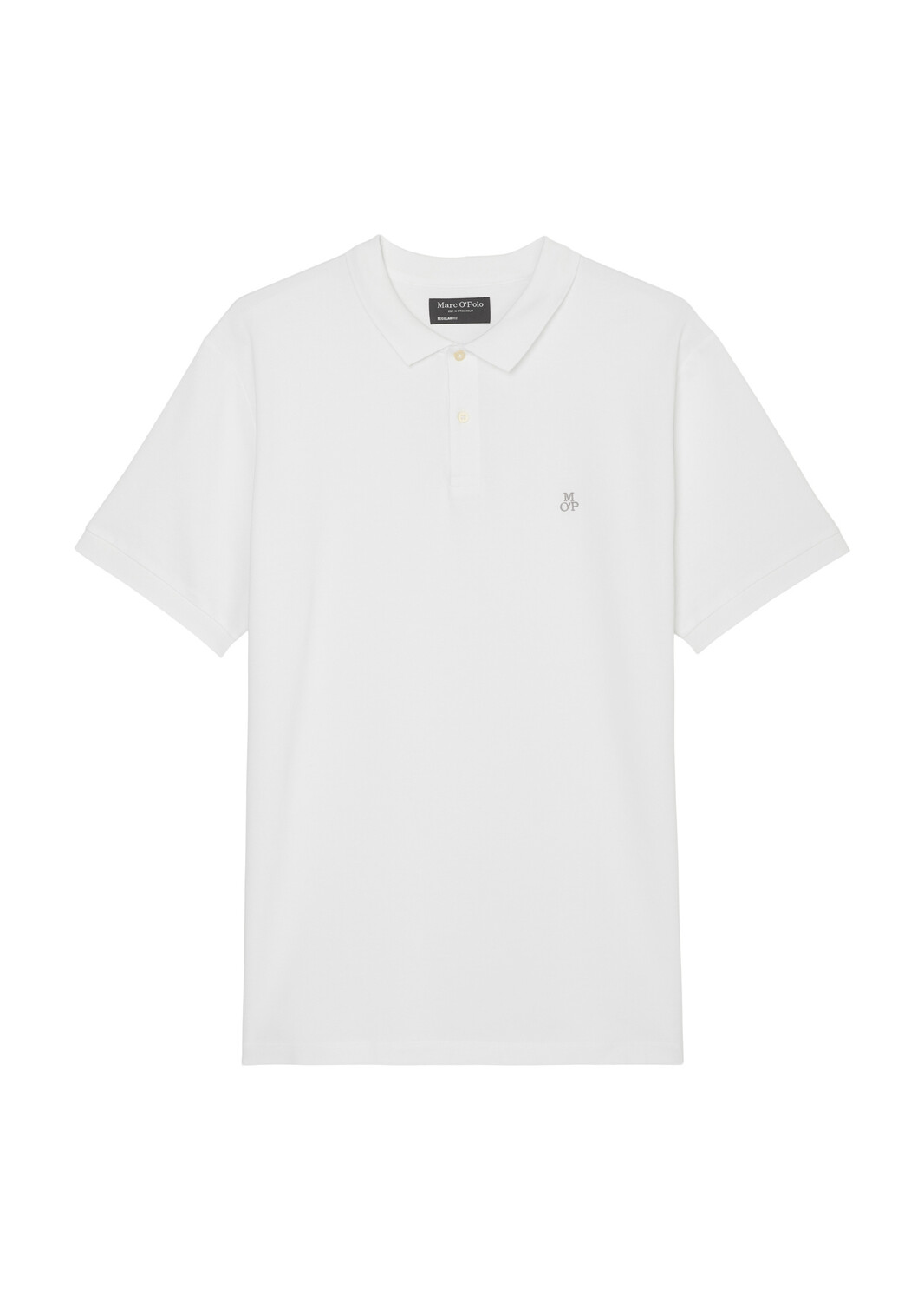 

Поло Marc O'Polo Piqué regular, белый