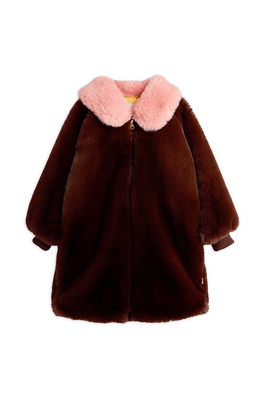 

Детское пальто Mini Rodini, гранатовый