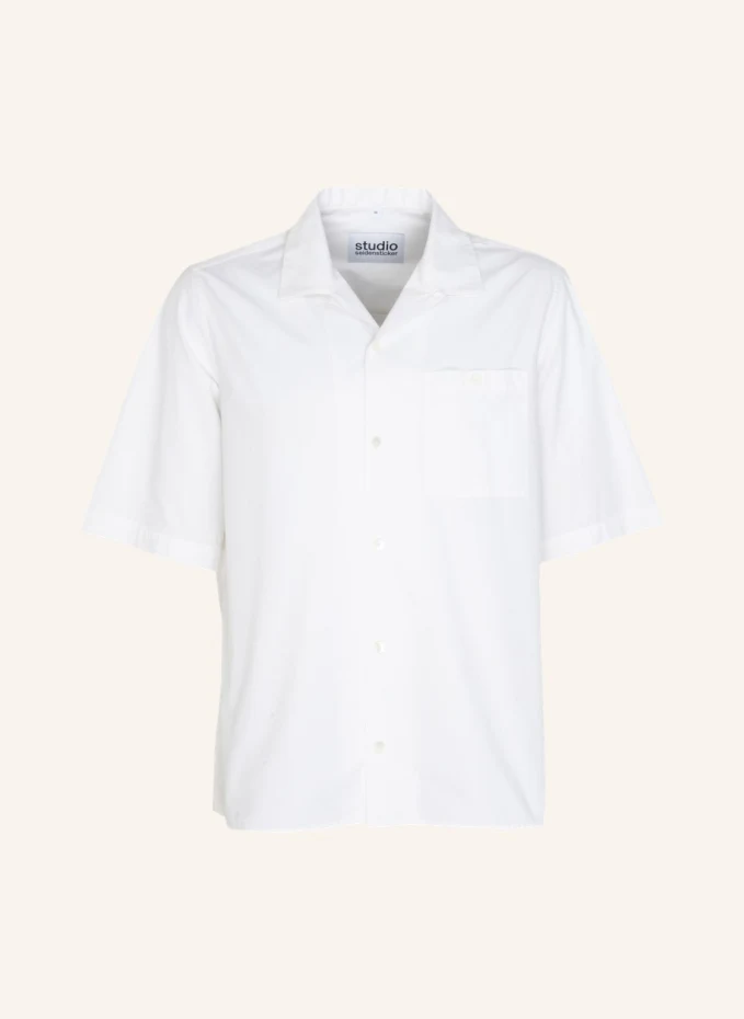Курортная рубашка, повседневная рубашка стандартной посадки Studio Seidensticker, белый
