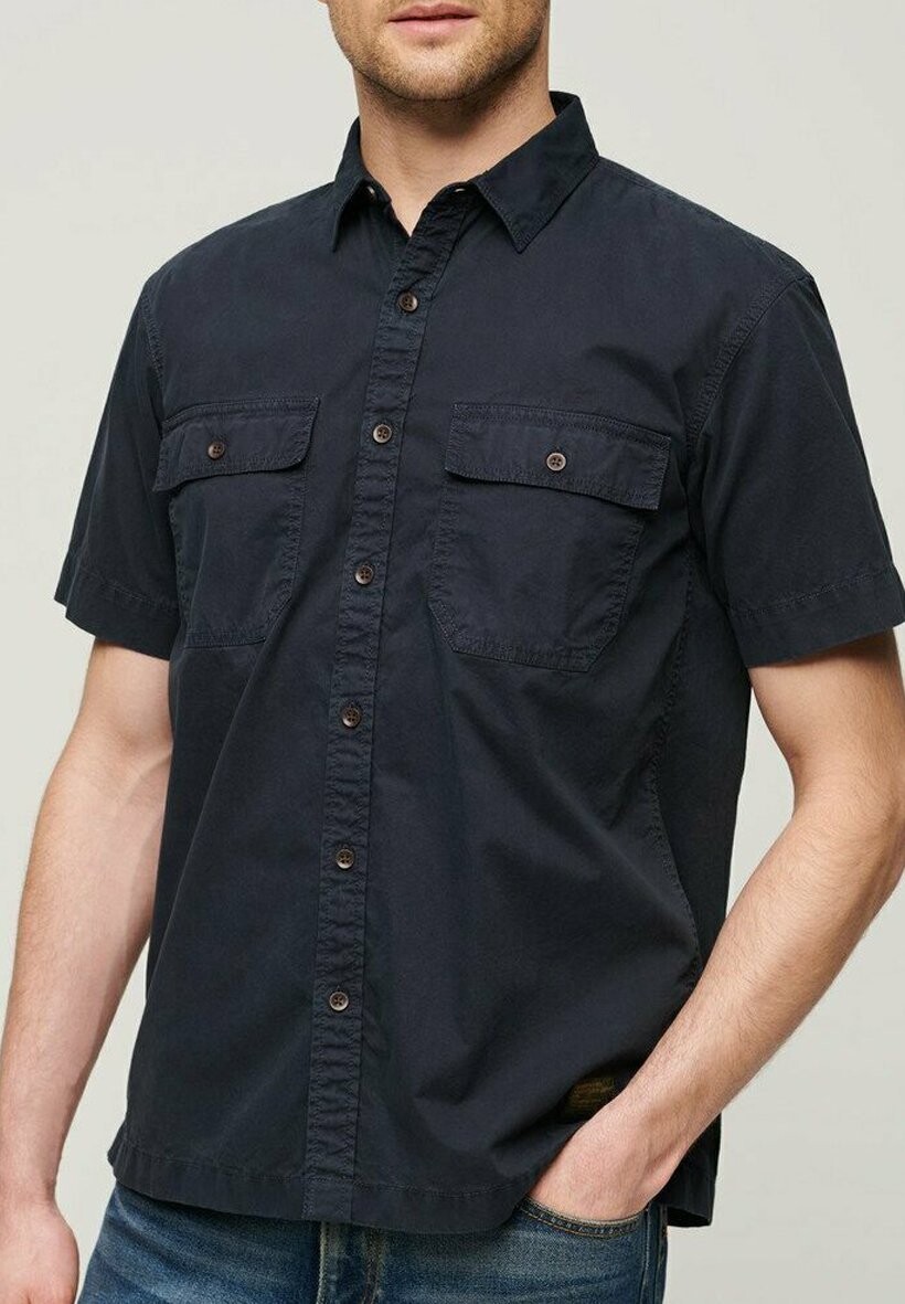 

Рубашка MILITARY SHORT SLEEVE Superdry, синий