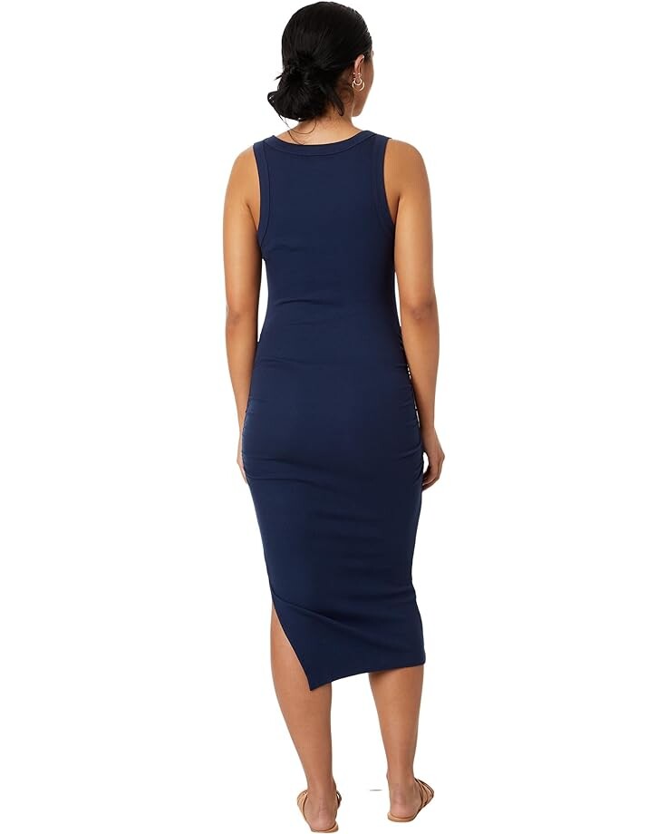 

Платье Michael Stars Wren Midi Dress with Slit, цвет Nocturnal